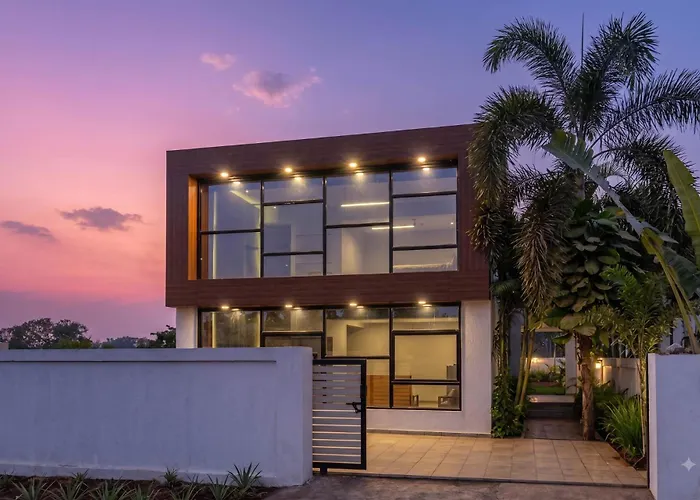 Stayvista'S One Villa - Pet-Friendly Charm With Farm Views, Modern Decor & A Refreshing Plunge Pool Karjat